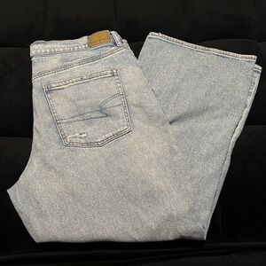 American Eagle Outfitters Light Blue Flare Jeans
